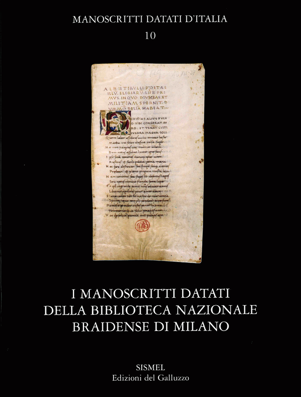 I manoscritti datati della Biblioteca Braidense di Milano